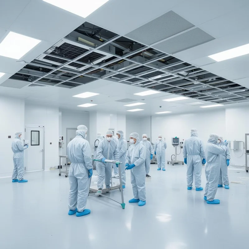 ISO Class 5 Cleanroom Suite — Cambridge, UK cleanroom project by Kiik Interiors
